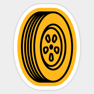 Spare Tire Sticker